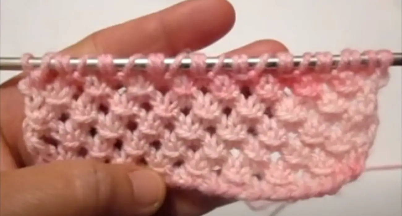 comment faire des losanges au tricot présentation