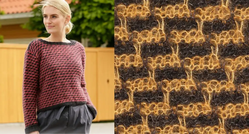 Pull Vintage Pied de Poule - Vintage & Styles