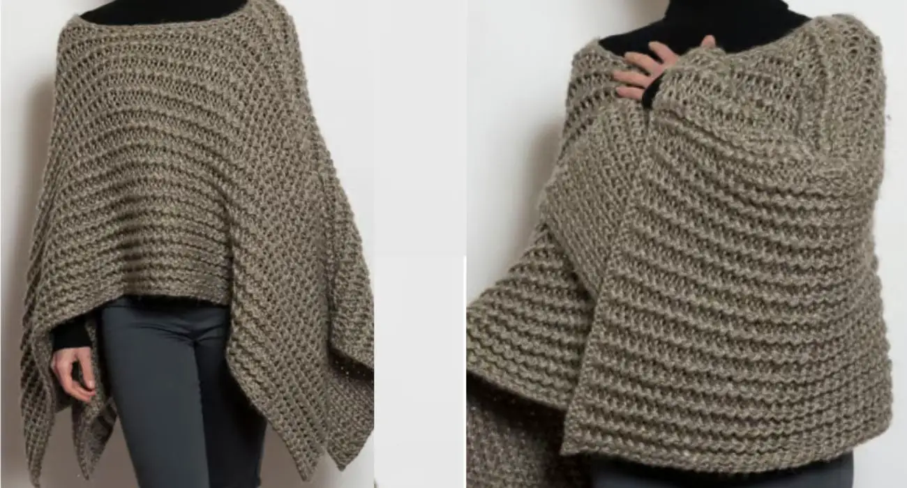 un vêtement facile à tricoter présentation